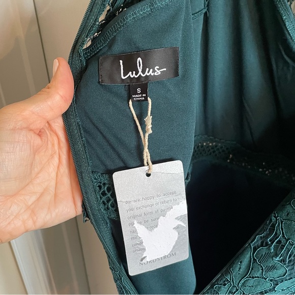Lulus “Sweetness Forest” Lace Dress - Picture 5 of 6